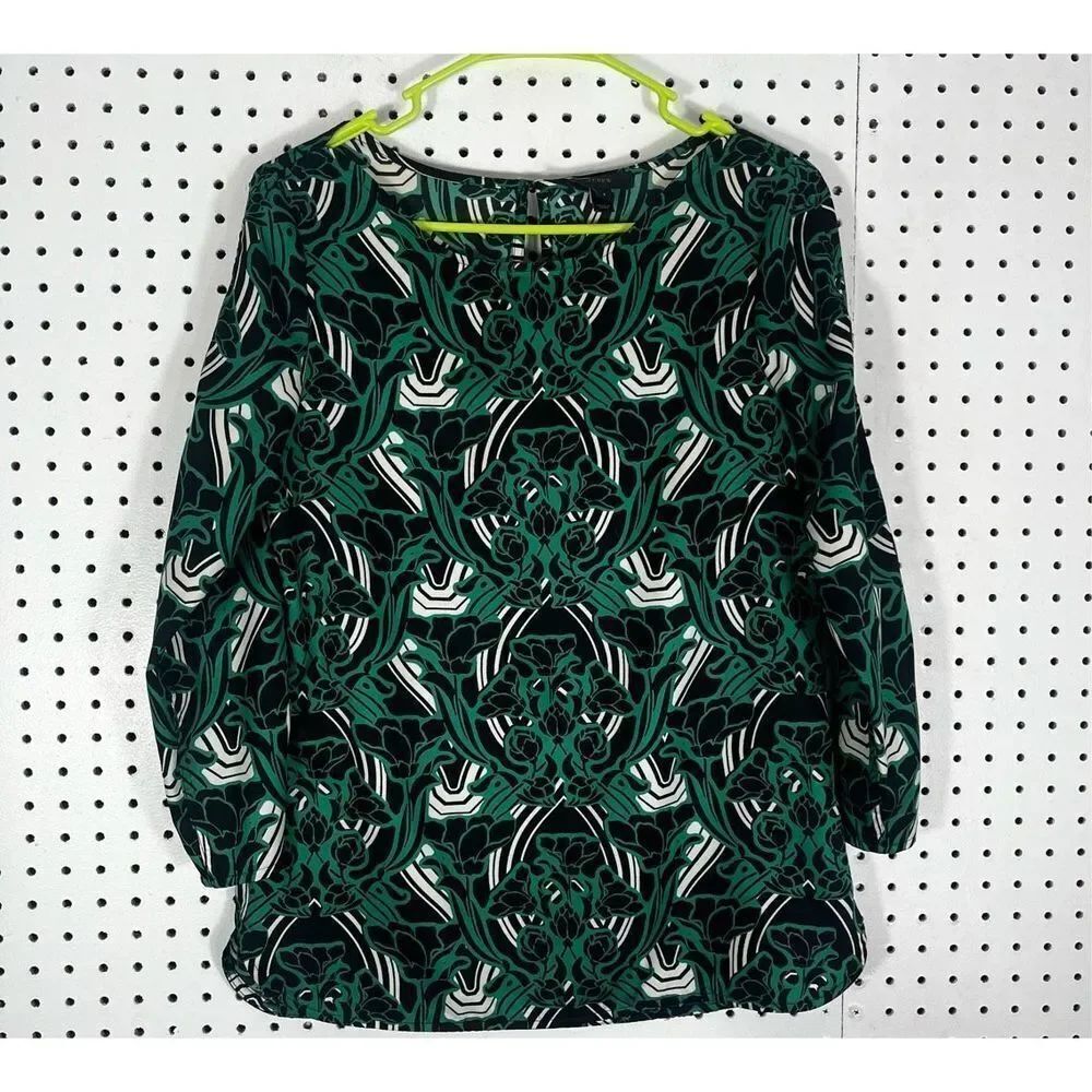 J.Crew floral print blouse